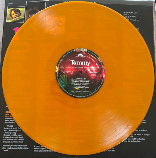 VARIOUS ARTISTS Tommy (Original Soundtrack Recording) - RSD Orange & Blue Vinyl 2LP