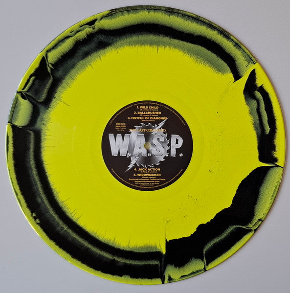 W.A.S.P. The Last Command - RSD Limited Edition Black & Yellow Vinyl LP