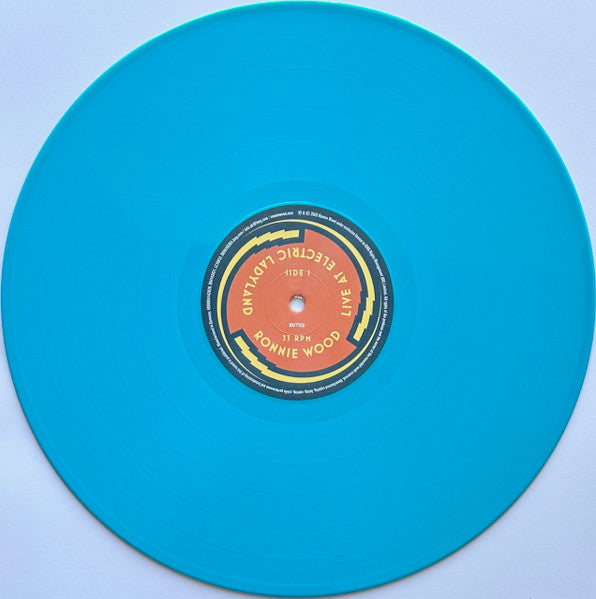 RONNIE WOOD Live At Electric Ladyland - Limited Edition Turquoise Vinyl LP