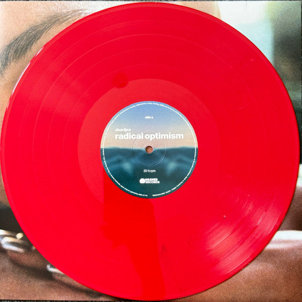DUA LIPA Radical Optimism - Recycled Red Opaque Vinyl LP