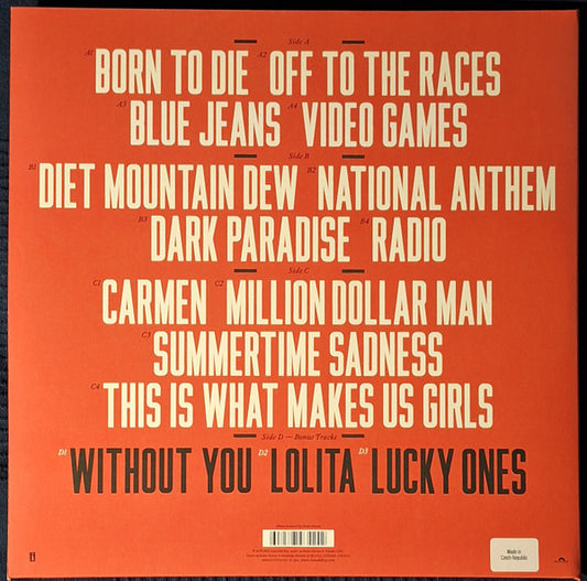 LANA DEL REY Born To Die - Vinyl 2LP - Album