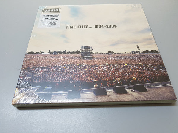 OASIS Time Flies… 1994-2009: Complete Oasis Singles Collection Box Set - Vinyl 4LP - Compilation