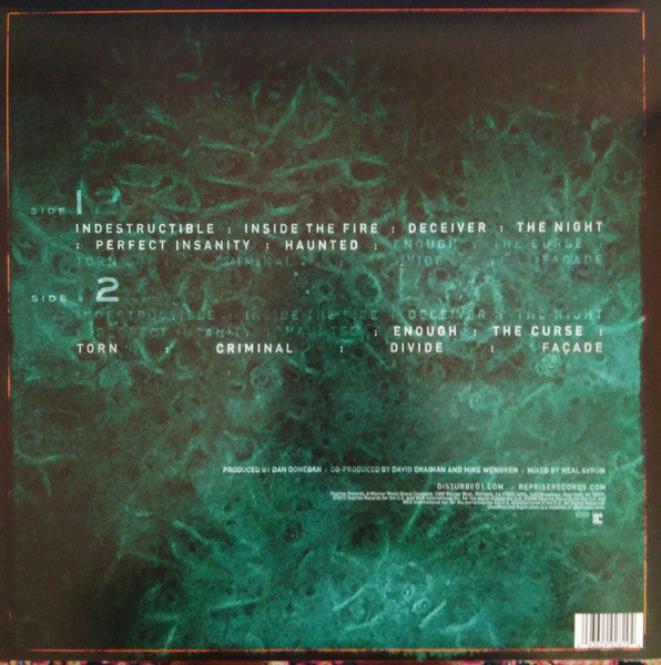 DISTURBED Indestructible - Vinyl LP - Album