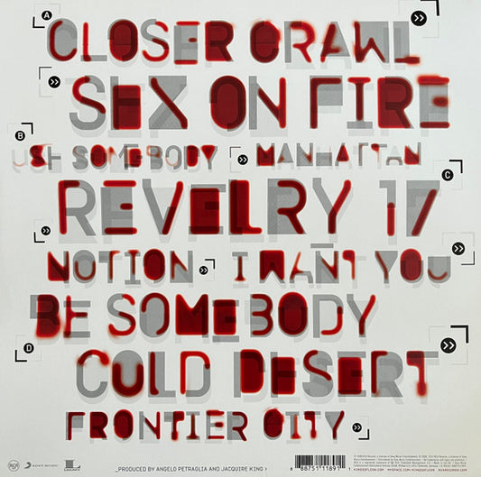 KINGS OF LEON Only By The Night - 2 x 180G Vinyl LP - Album