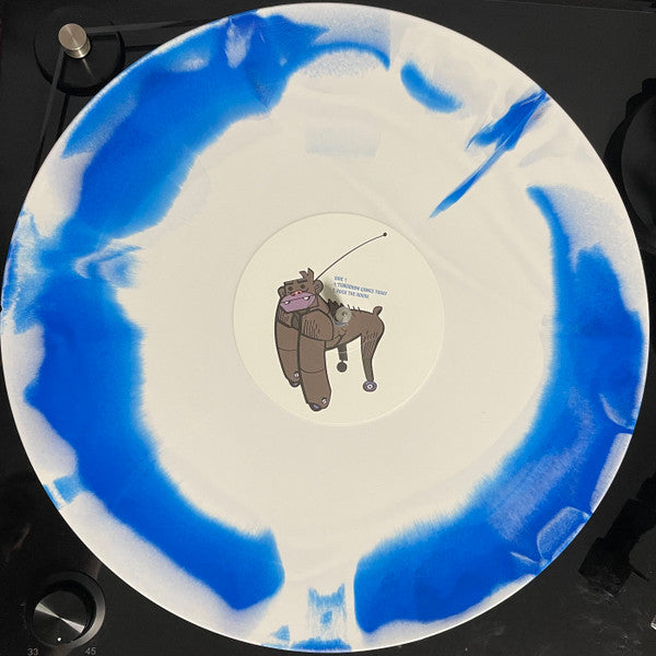 GORILLAZ Tomorrow Comes Today - Limited Edition White & Blue Colour-In-Colour Vinyl 12” EP
