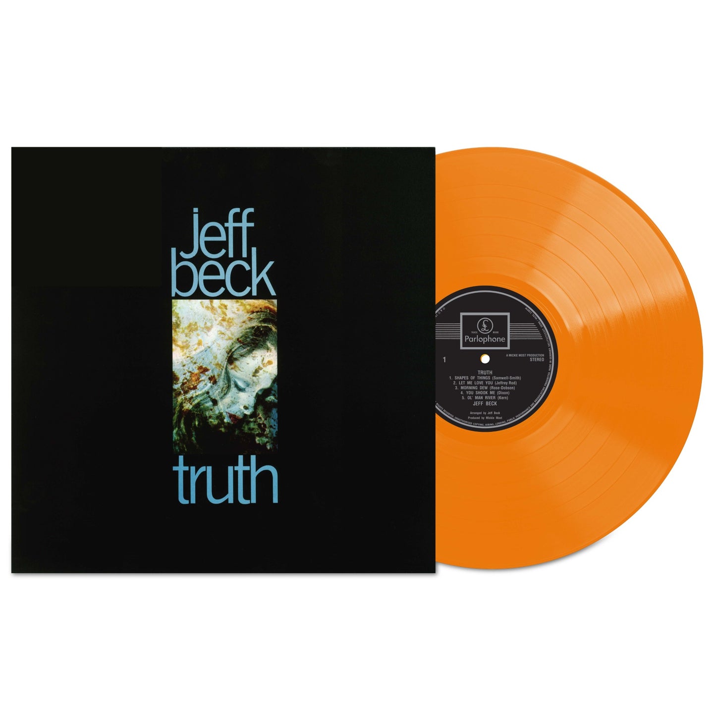 JEFF BECK Truth - Limited Edition 2025 Orange Vinyl LP - Album