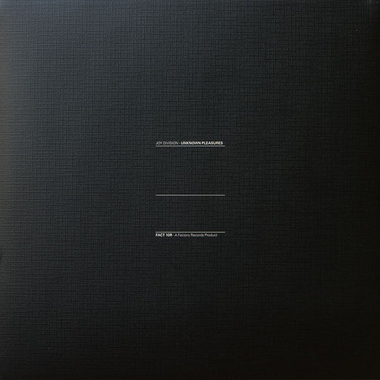 JOY DIVISION Unknown Pleasures - 180G Vinyl LP With Textured Sleeve - Album
