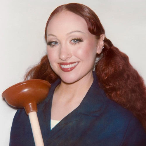 CHAPPELL ROAN The Giver (Plumber Cover) - Blue Swirl Vinyl 7” Single