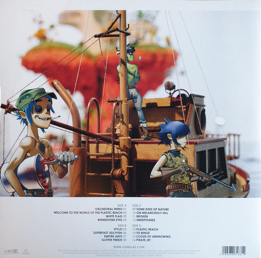 GORILLAZ Plastic Beach - Vinyl 2xLP - Album