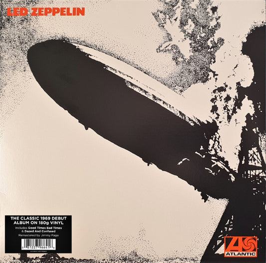 LED ZEPPELIN Self Titled - 180g Vinyl LP - Album