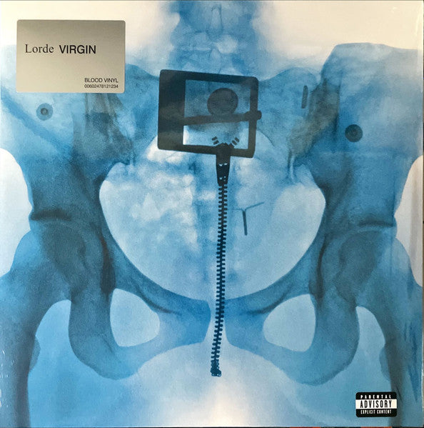 LORDE Virgin - Indies Exclusive Limited Edition Blood Red Translucent Vinyl LP - Album