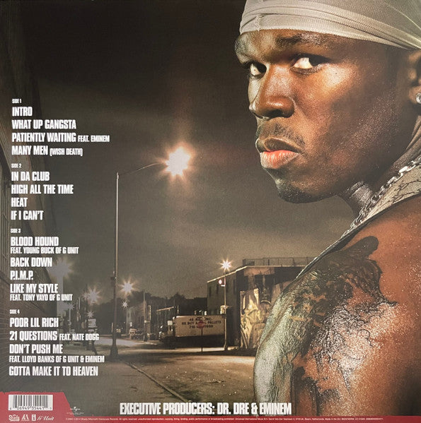50 CENT Get Rich Or Die Tryin’ - Limited Edition Red Vinyl 2LP - Album