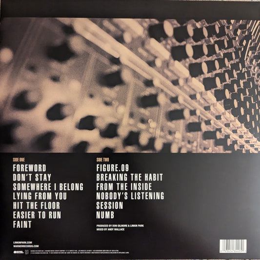 LINKIN PARK Meteora - Limited Edition Translucent Gold & Red Splatter Vinyl LP - Album