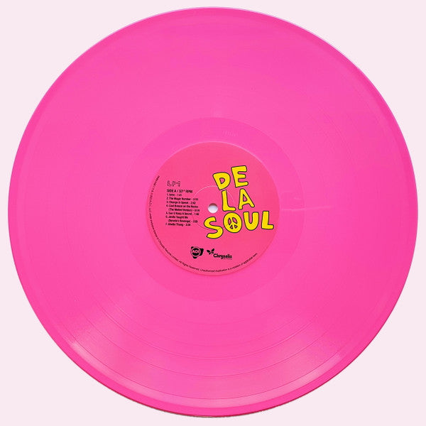 DE LA SOUL 3 Feet High And Rising - Opaque Magenta Vinyl 2LP - Album