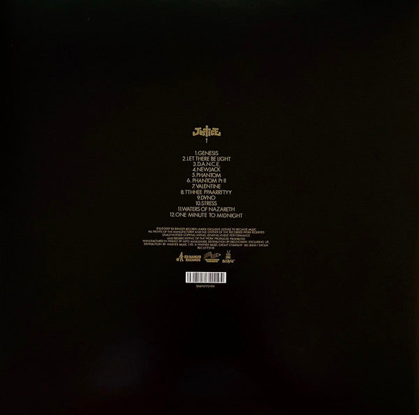 JUSTICE  † (Cross) - Vinyl 2LP - Album