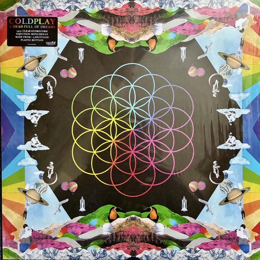 COLDPLAY A Head Full Of Dreams - Limited Edition Clear EcoRecord Vinyl LP - Album