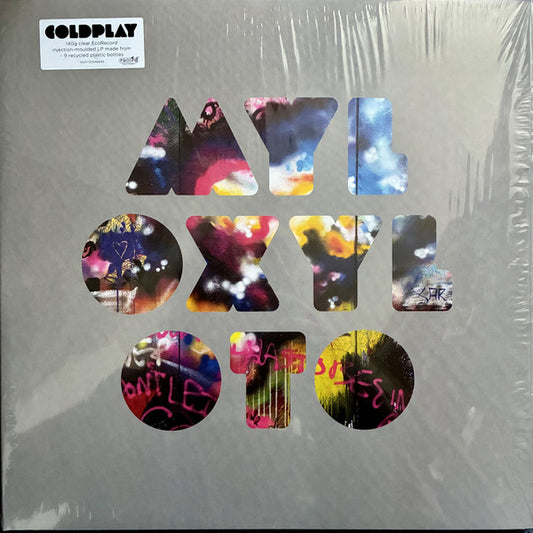 COLDPLAY Mylo Xyloto - Clear EcoRecord Vinyl LP - Album