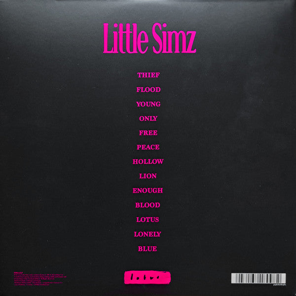 LITTLE SIMZ Lotus - Heavyweight Black 180G Vinyl 2LP - Album