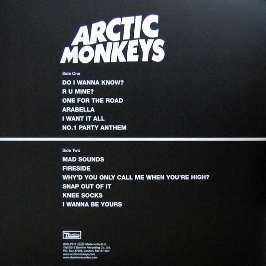 ARCTIC MONKEYS AM - Vinyl LP - Album
