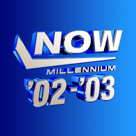 VARIOUS Now Millennium ‘02-‘03 - Blue And White Vinyl 2xLP - Compilation