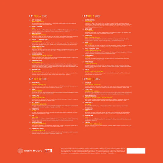 VARIOUS Now Millennium '06-'07 - Orange And White Vinyl 2xLP - Compilation