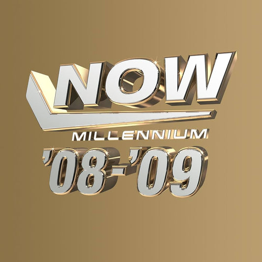 VARIOUS Now Millennium '08-'09 - Gold And White Vinyl 2xLP - Compilation