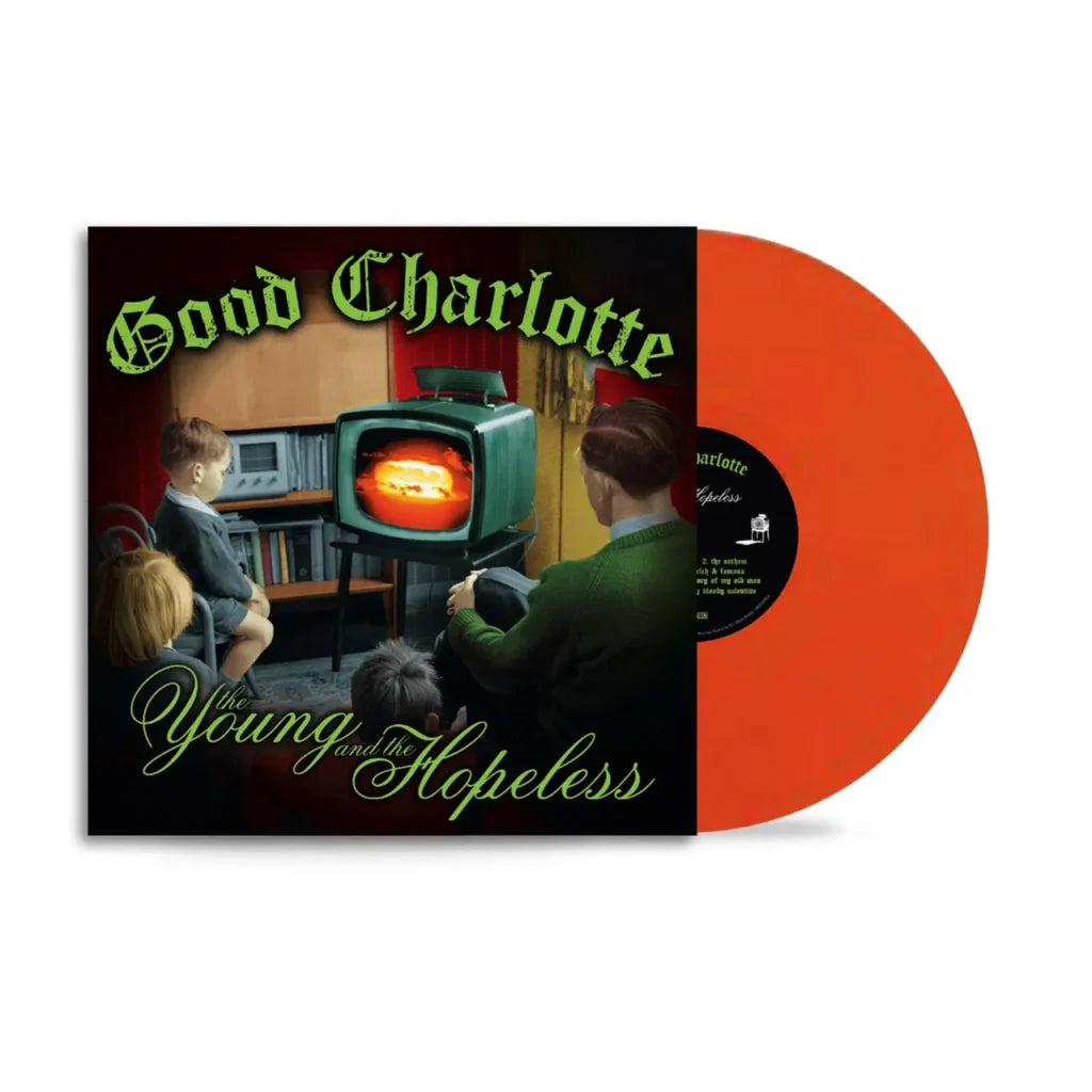 GOOD CHARLOTTE The Young And The Hopeless (National Album Day 2025) - Nuclear Orange Vinyl LP - Album
