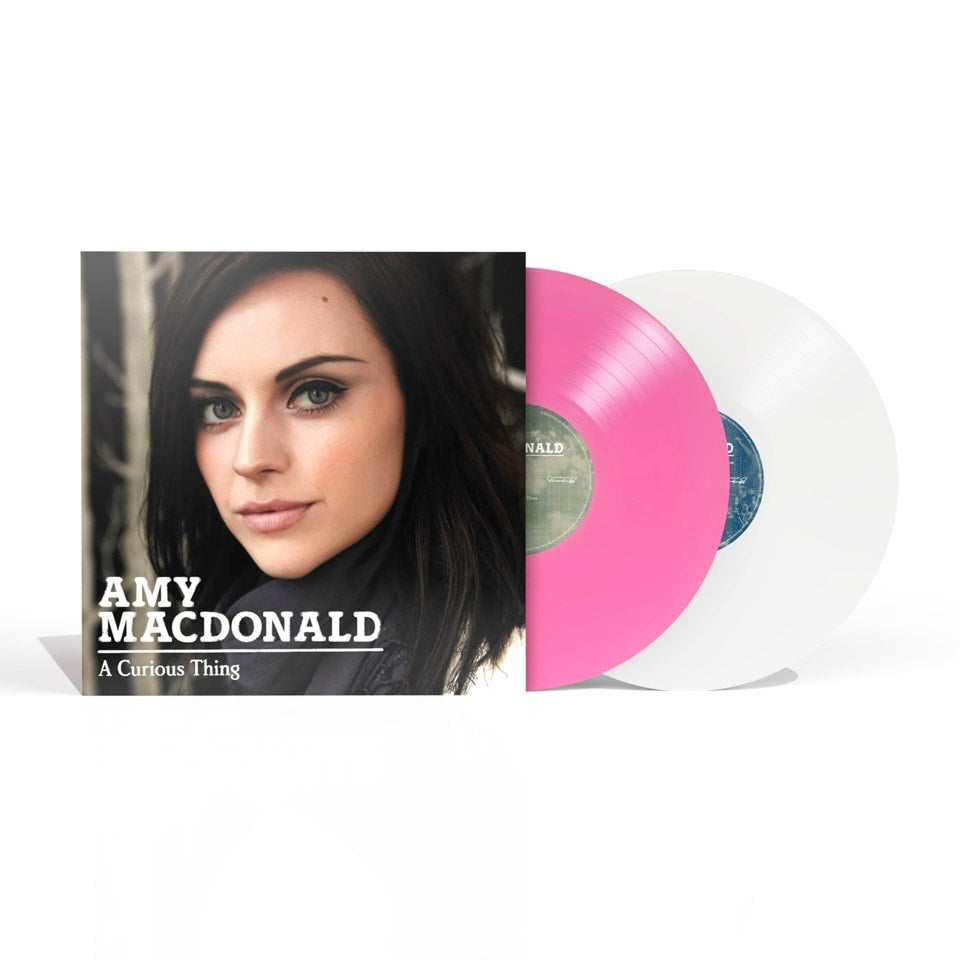 AMY MACDONALD A Curious Thing (National Album Day 2025) - 15th Anniversary Deluxe Pink And Clear Vinyl 2xLP - Album