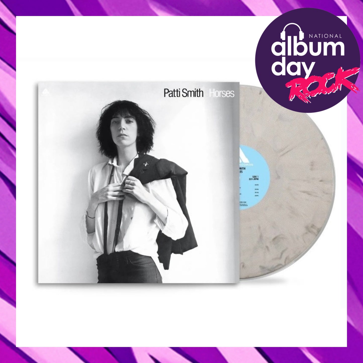 PATTI SMITH Horses (National Album Day 2025) - Dapple Grey Vinyl LP - Album