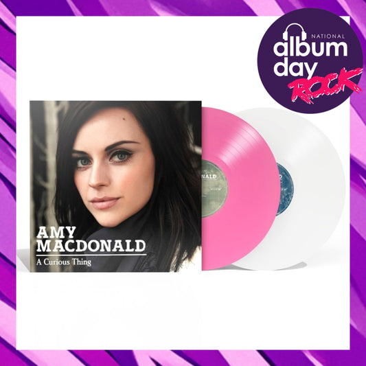 AMY MACDONALD A Curious Thing (National Album Day 2025) - 15th Anniversary Deluxe Pink And Clear Vinyl 2xLP - Album