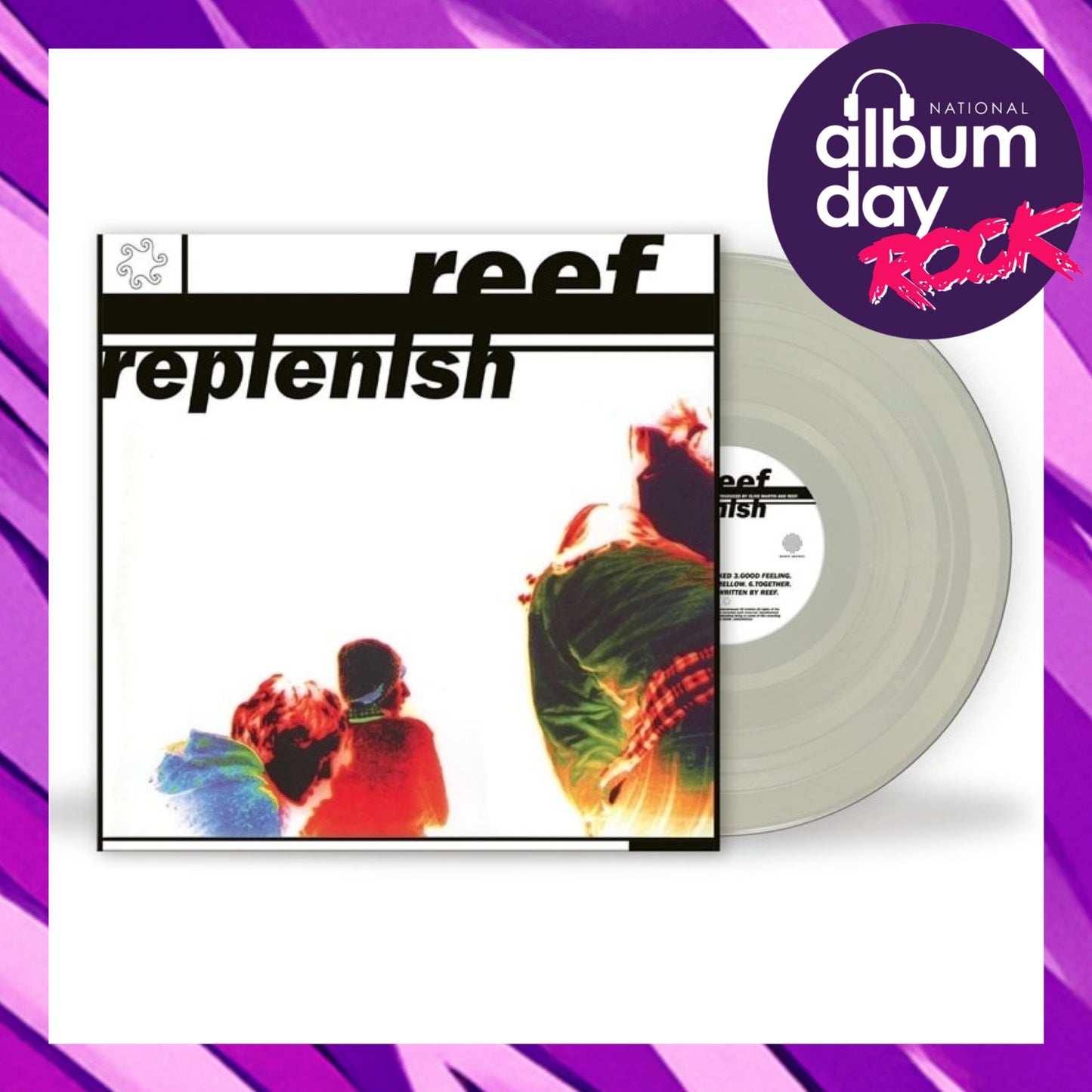 REEF Replenish (National Album Day 2025) - Limited Edition Clear Vinyl LP - Album