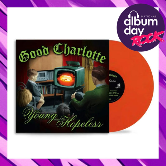 GOOD CHARLOTTE The Young And The Hopeless (National Album Day 2025) - Nuclear Orange Vinyl LP - Album