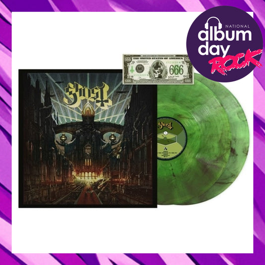GHOST Meliora (National Album Day 2025) - 10th Anniversary Deluxe Limited Edition Green Smoke Vinyl 2xLP - Album