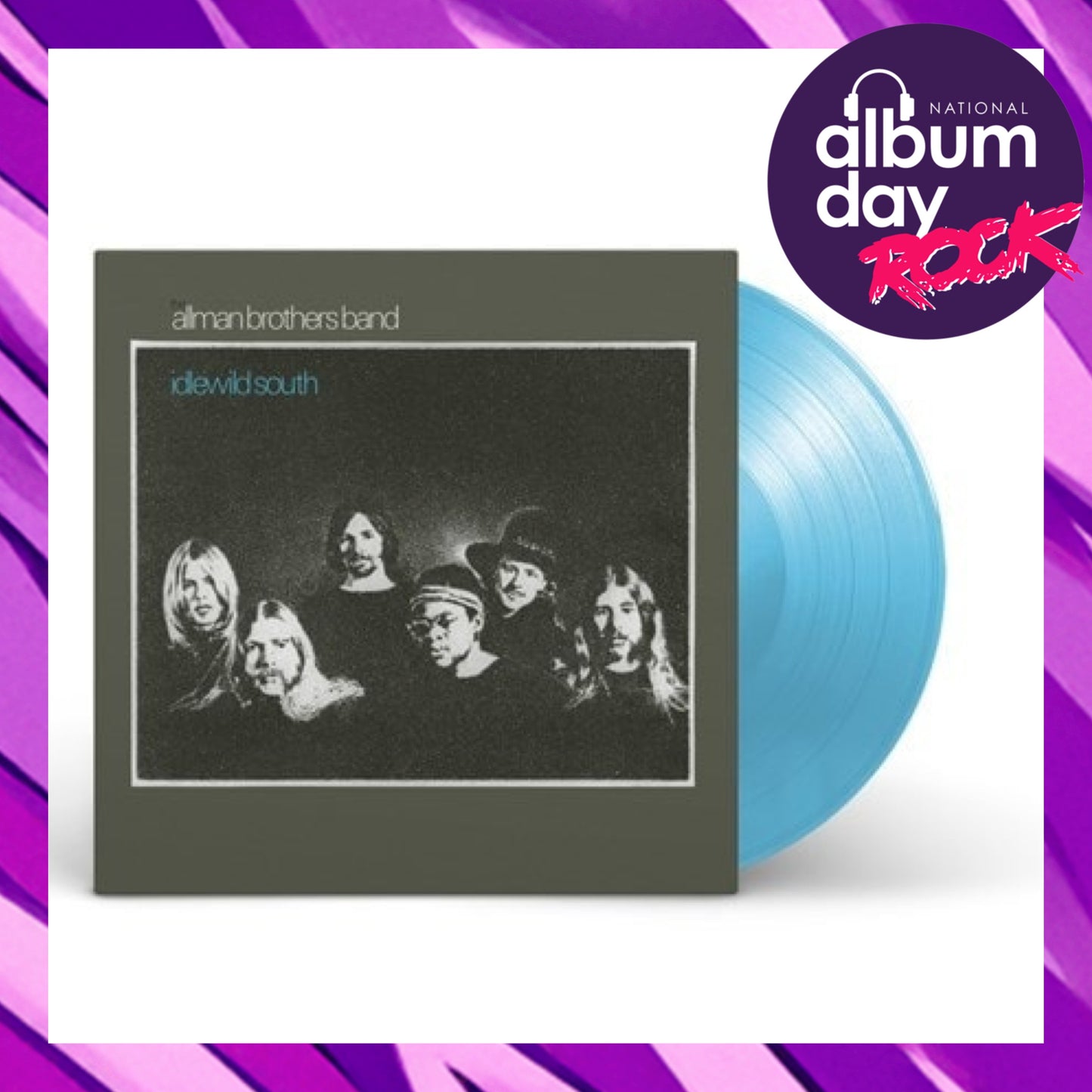 THE ALLMAN BROTHERS BAND Idlewild South (National Album Day 2025) - Limited Edition Baby Blue Vinyl LP - Album