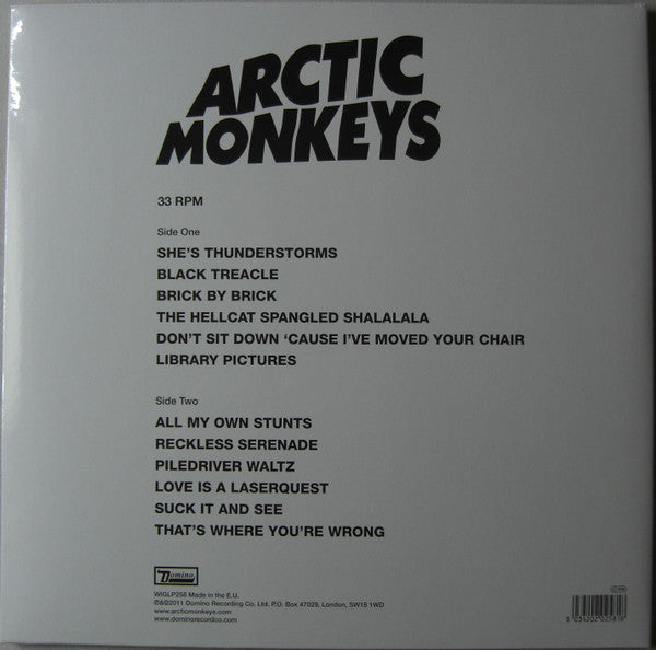ARCTIC MONKEYS Suck It And See - Vinyl LP + MP3