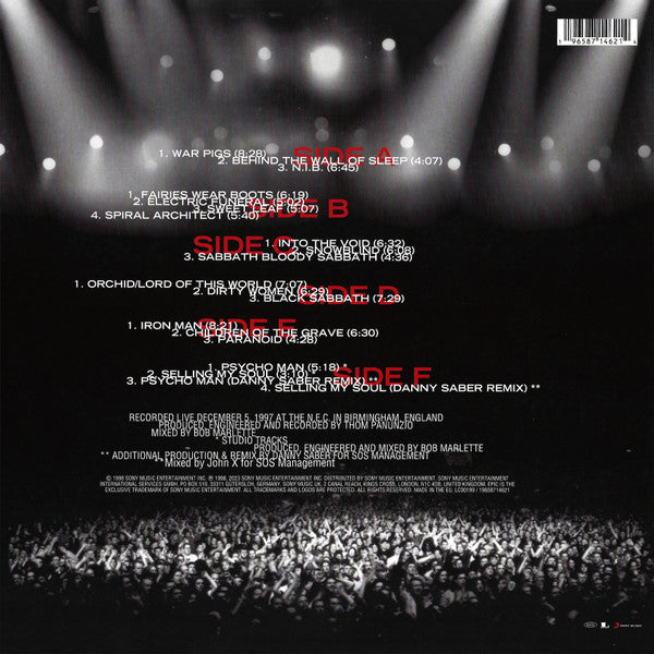 BLACK SABBATH Reunion - Vinyl 3LP - Compilation