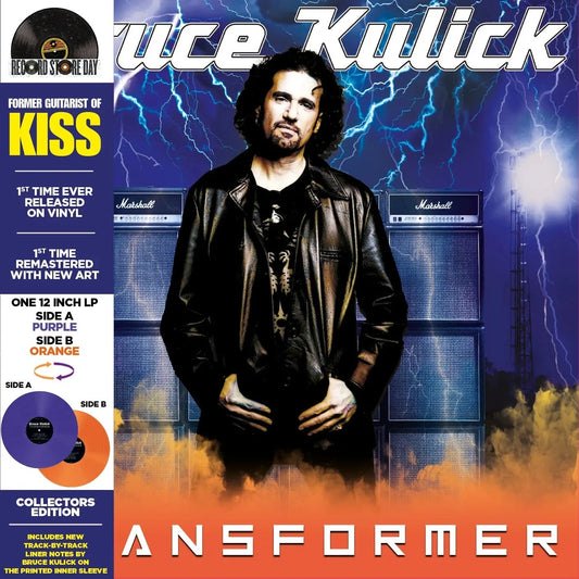 BRUCE KULICK OF KISS Transformer (Record Store Day 2026) - Purple And Orange Coloured Vinyl LP - Album