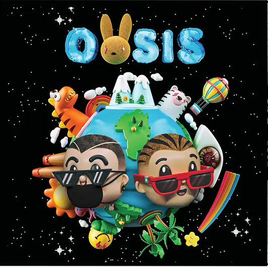 J BALVIN AND BAD BUNNY Oasis - Vinyl LP - Album
