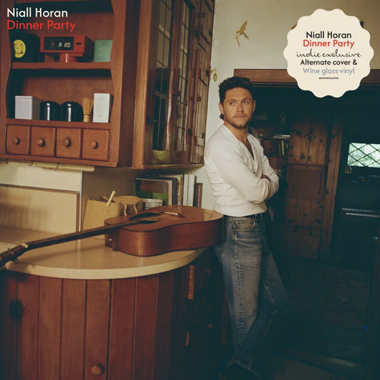 NIALL HORAN Dinner Party - Indies Exclusive Alternate Cover Wine Glass Clear Vinyl LP - Album