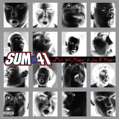 SUM-41 All Killer No Filler - 25th Anniversary Edition Silver Coloured Vinyl 2LP - Album