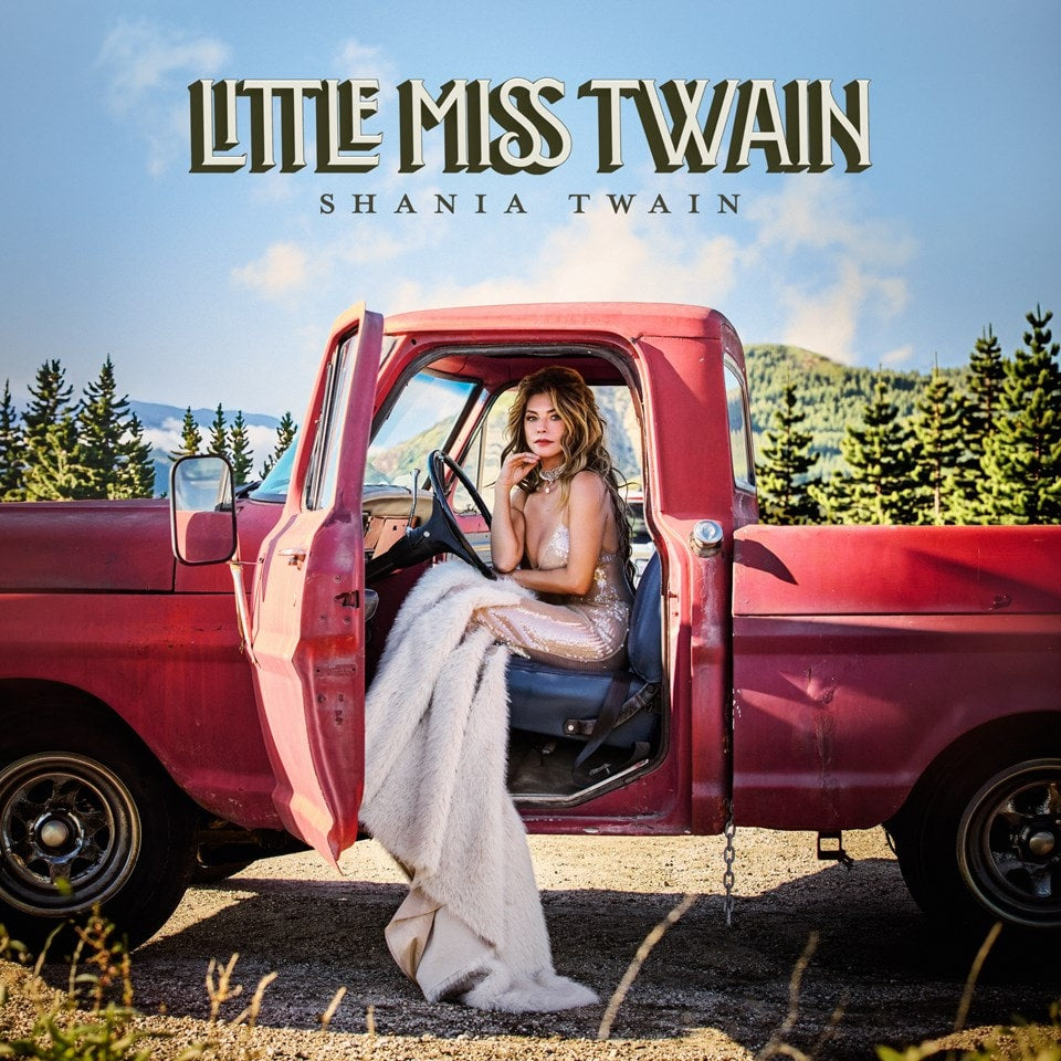 SHANIA TWAIN Little Miss Twain - Ruby Red Coloured Vinyl LP - Album