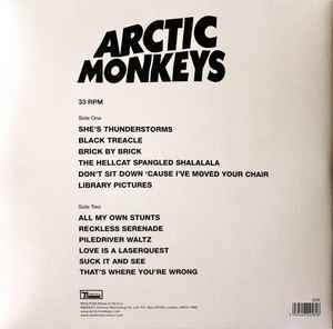 ARCTIC MONKEYS Suck It And See - Vinyl LP + MP3
