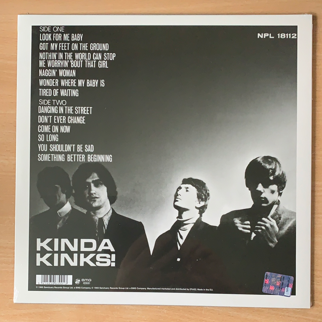 The Kinks - Kinda Kinks - vinyl LP 50th anniversary
