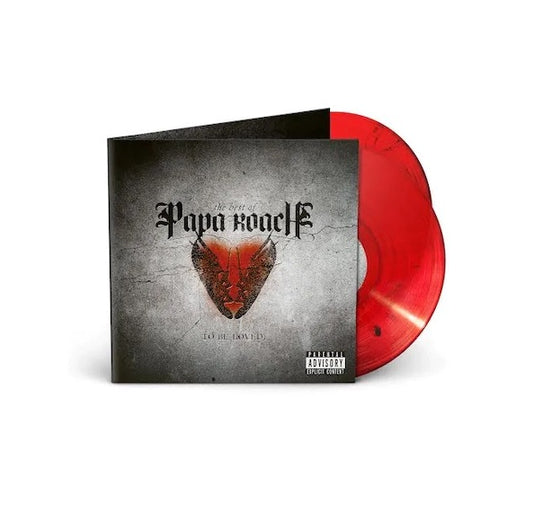 PAPA ROACH To Be Loved (Best Of) - 2 x 180g Red Splatter Coloured Vinyl LP - Compilation