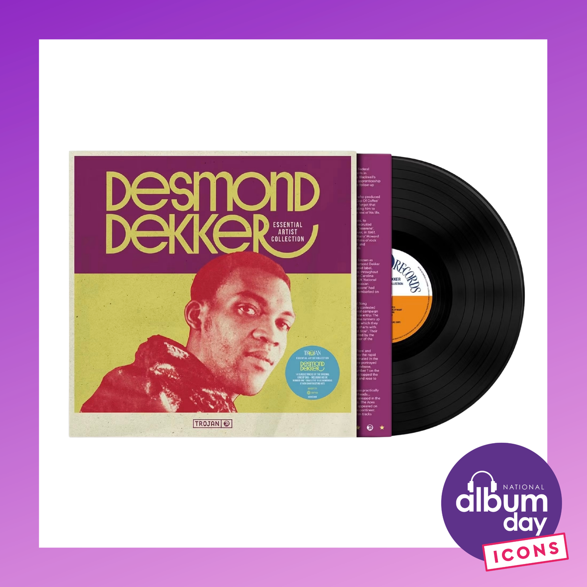 DESMOND DEKKER Essential Artist Collection (National Album Day 2026) - Vinyl LP - Compilation