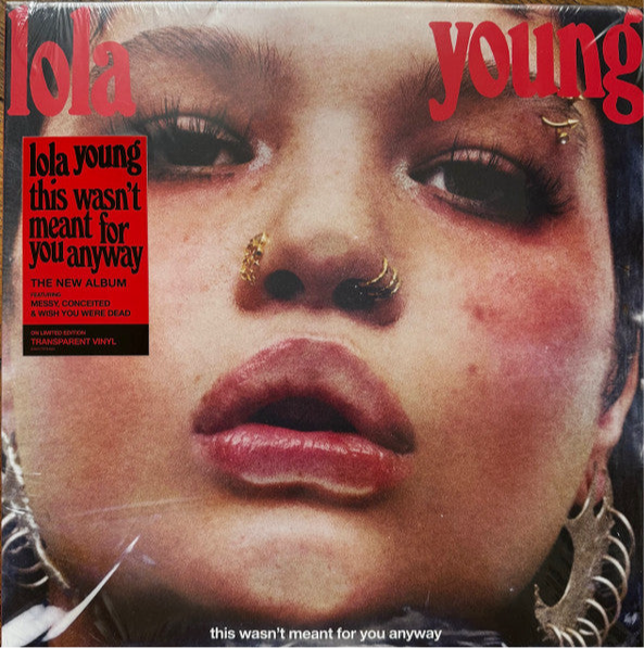 LOLA YOUNG This Wasn’t Meant For You Anyway - Limited Edition Transparent Vinyl LP - Album