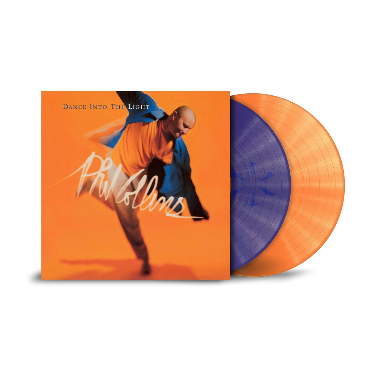PHIL COLLINS Dance Into The Light (National Album Day 2026) - Limited Edition Transparent Blue And Orange Vinyl 2LP - Album