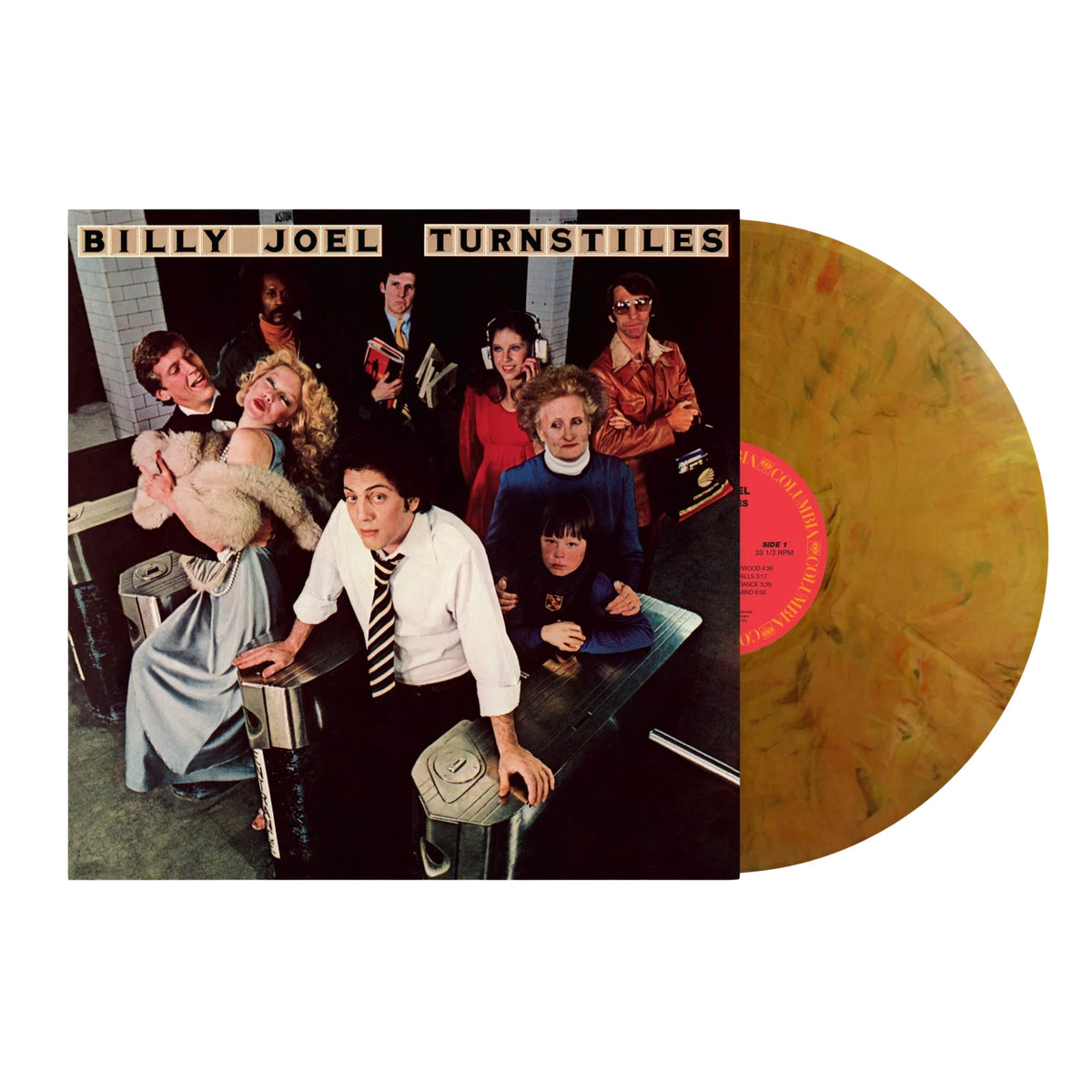 BILLY JOEL Turnstiles (National Album Day 2026) - “Subway Token” Gold Vinyl LP - Album