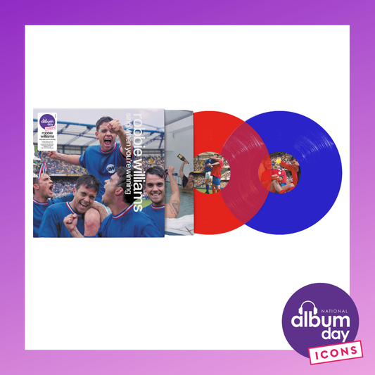ROBBIE WILLIAMS Sing When You’re Winning (National Album Day 2026) - Limited Edition Red And Blue Vinyl 2LP - Album