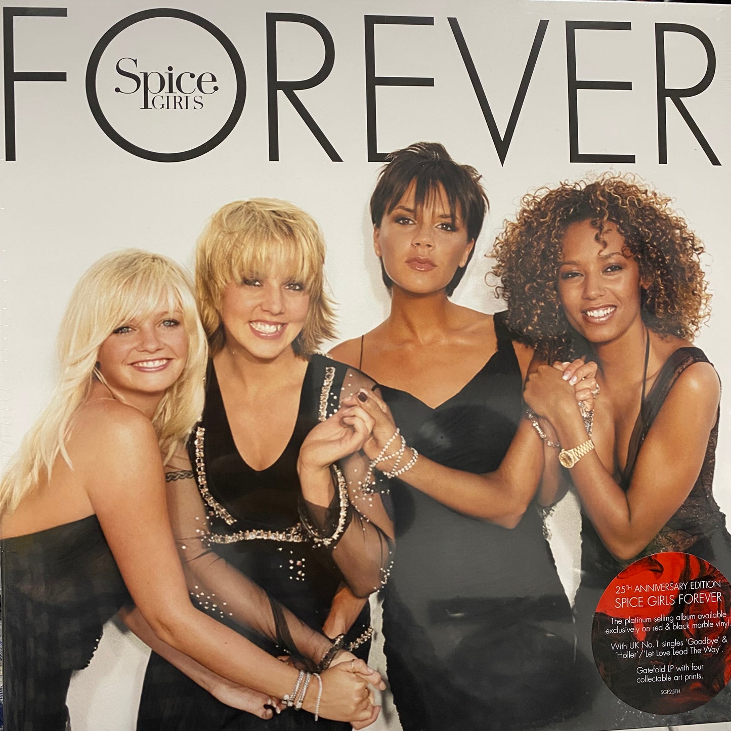SPICE GIRLS Forever (25th Anniversary Edition) - Limited Edition Red And Black Marble Vinyl LP - Album